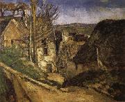 Paul Cezanne The House of the Hanged Man at Auvers Sweden oil painting artist